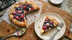 オイルで作るサクほろ生地—ベリーたっぷりのイタリア菓子「クロスタータ」レシピ