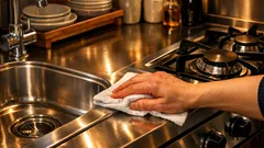 夜5分のキッチンリセットで朝がラクになる台所習慣