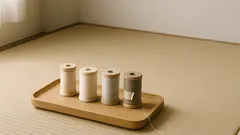 糸端がほどけない糸巻きの裏ワザ、端が持ち上がるスプールで簡単固定