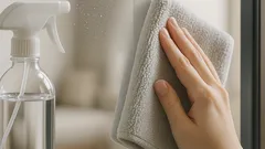 窓の拭き筋が消える、アルコールスプレー仕上げのコツと安全な使い方